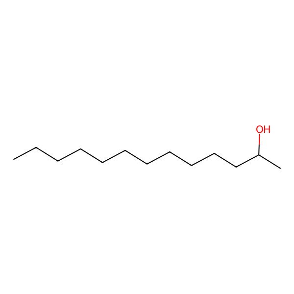 2D Structure of 2-Tridecanol