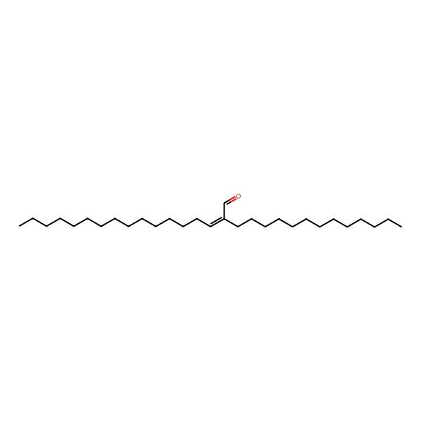 2D Structure of 2-Tridecylheptadec-2-enal