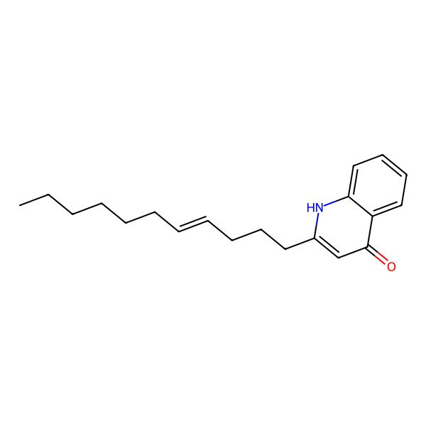 2D Structure of 2-(Z)-undec-4-enyl-4-hydroxyquinoline
