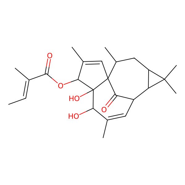 2D Structure of 20-Deoxyingenol 3-angelate
