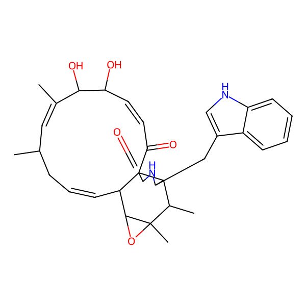 2D Structure of 20-Dihydrochaetoglobosin A
