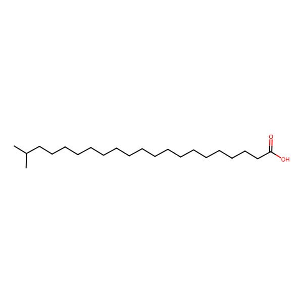 2D Structure of 20-Methylhenicosanoic acid