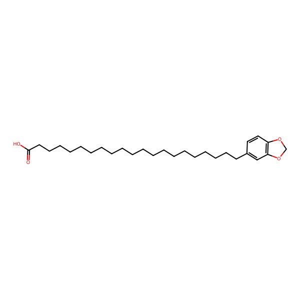 2D Structure of 21-(1,3-Benzodioxol-5-yl)henicosanoic acid