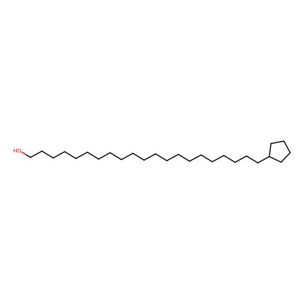 2D Structure of 21-Cyclopentylhenicosan-1-ol