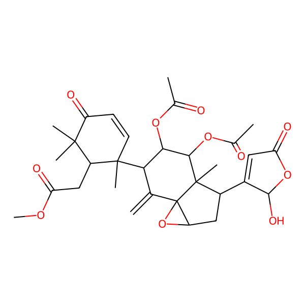 2D Structure of 21-Hydroxytoonacilide