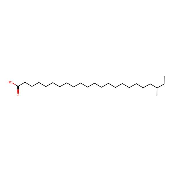 2D Structure of 21-Methyl-tricosanoic acid