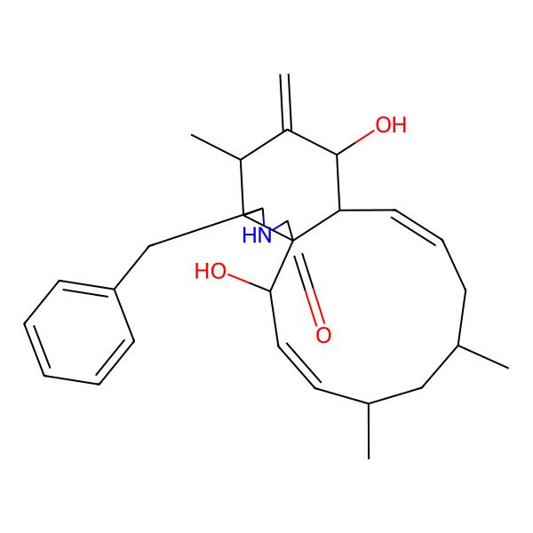2D Structure of 21-O-deacetyl-L-696474