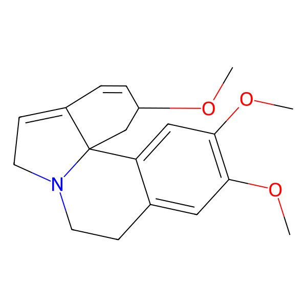 2D Structure of 2,11,12-trimethoxy-2,6,8,9-tetrahydro-1H-indolo[7a,1-a]isoquinoline