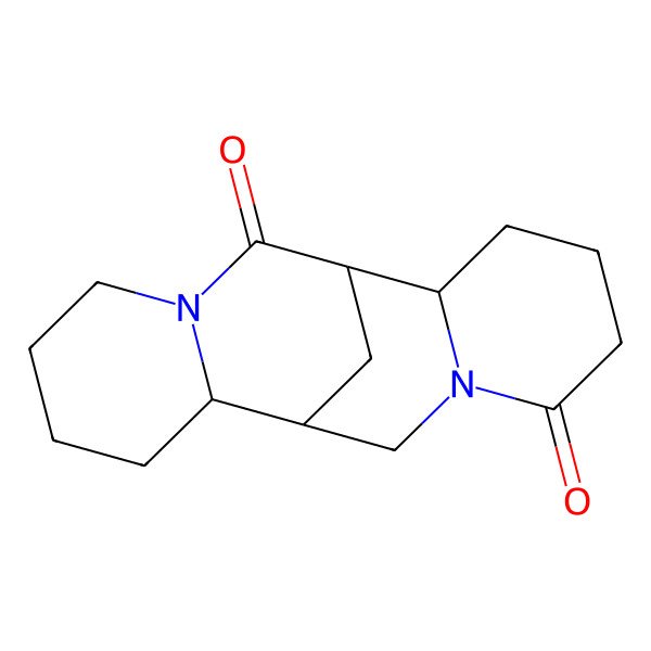2D Structure of 2,17-Dioxosparteine