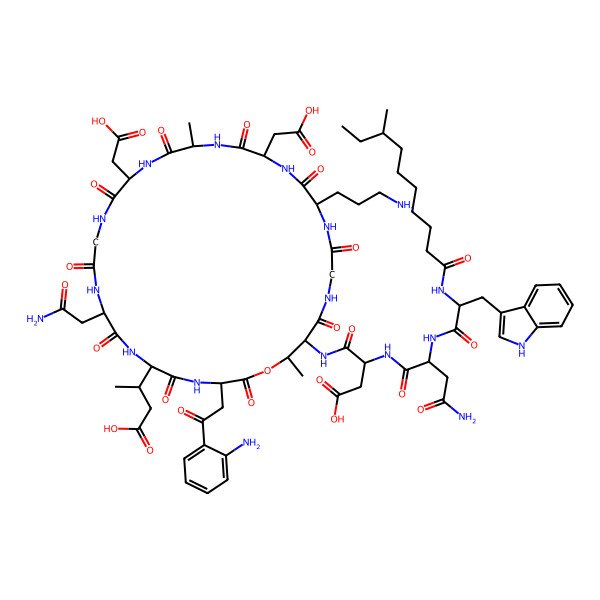 2D Structure of 21978C1(D-Asn11)