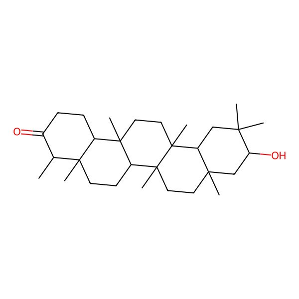 2D Structure of 21alpha-Hydroxyfriedelan-3-one 2D Structure of 21alpha-Hydroxyfriedelan-3-one