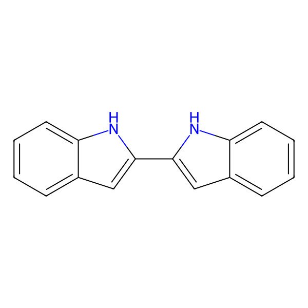 2D Structure of 2,2'-Biindolyl