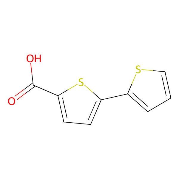 2D Structure of 2,2'-Bithiophene-5-carboxylic acid