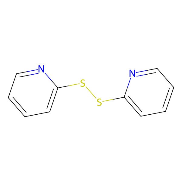 2D Structure of 2,2'-Dithiodipyridine
