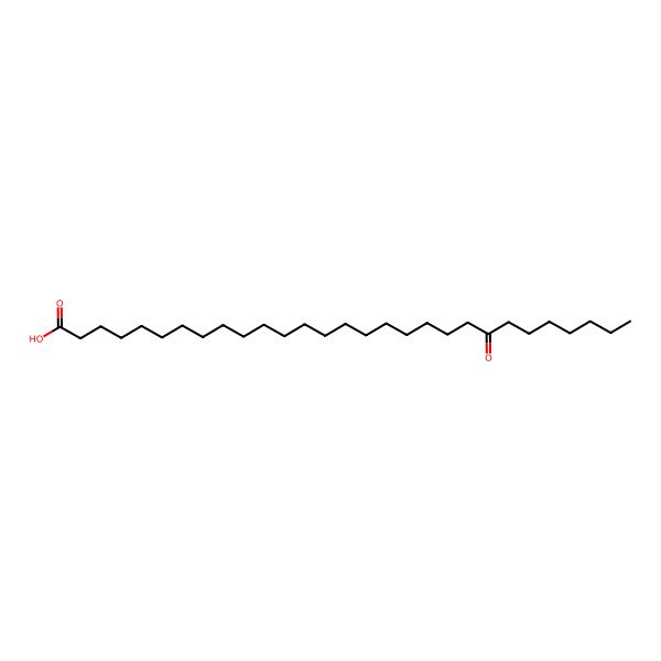 2D Structure of 22-Oxononacosanoic acid