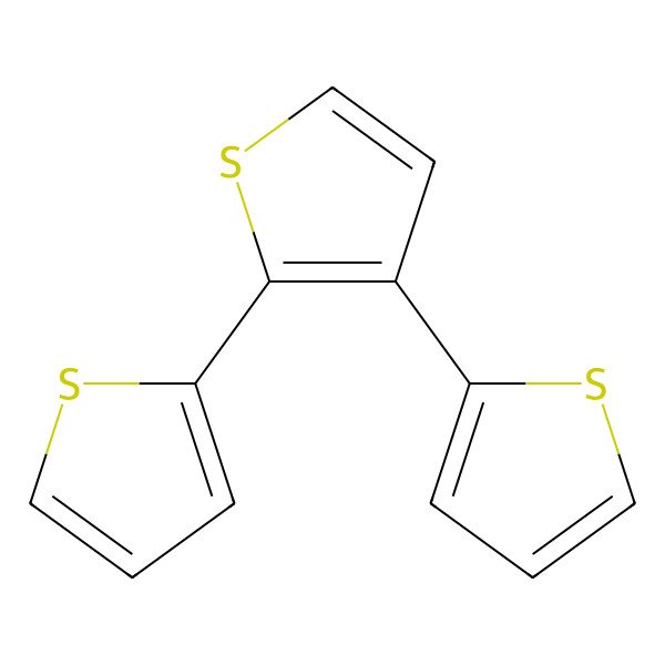 2D Structure of 2,2':3',2''-Terthiophene