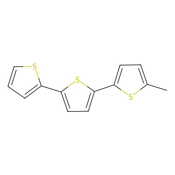 2D Structure of 2,2':5',2''-Terthiophene, 5-methyl-