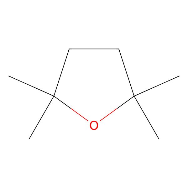 2D Structure of 2,2,5,5-Tetramethyltetrahydrofuran