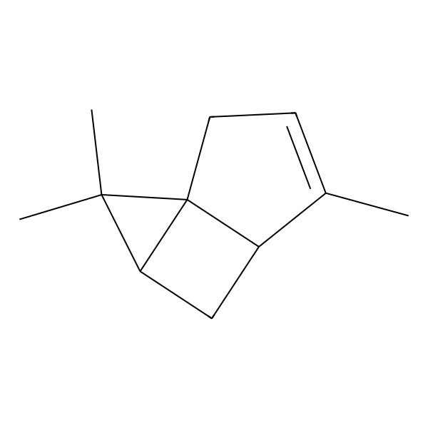 2D Structure of 2,2,6-Trimethyltricyclo[3.3.0.01,3]oct-6-ene