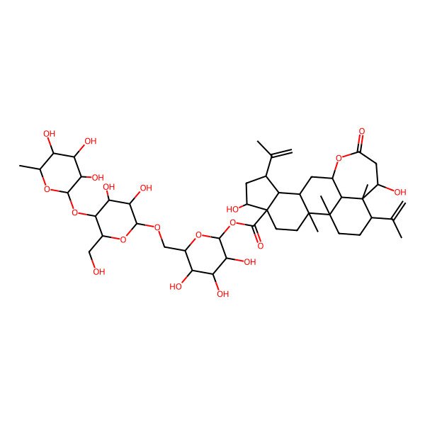 2D Structure of 22Alpha-Hydroxychiisanoside 2D Structure of 22Alpha-Hydroxychiisanoside
