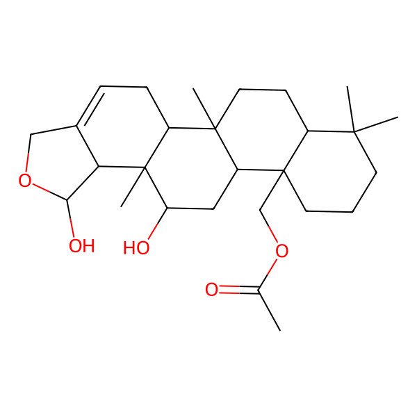 2D Structure of 23-acetoxy-12-O-deacetyl-12-epi-deoxoscalarin