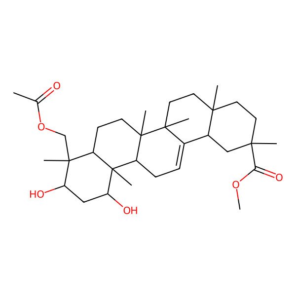 2D Structure of 23-Acetoxyimberbic acid 29-methyl ester 2D Structure of 23-Acetoxyimberbic acid 29-methyl ester