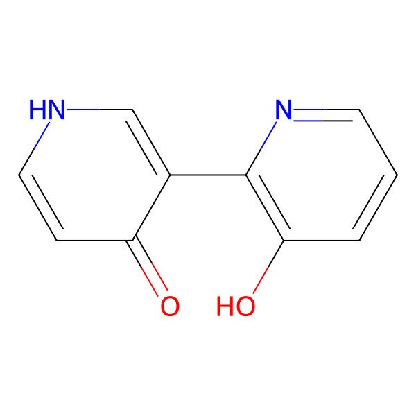 2D Structure of [2,3'-Bipyridine]-3,4'-diol