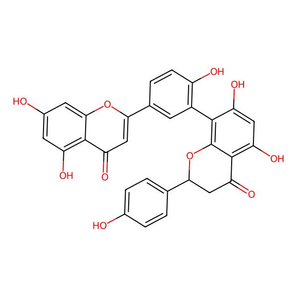 2D Structure of 2",3"-Dihydroamentoflavone 2D Structure of 2",3"-Dihydroamentoflavone