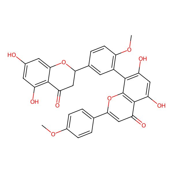 2D Structure of 2,3-Dihydroisoginkgetin