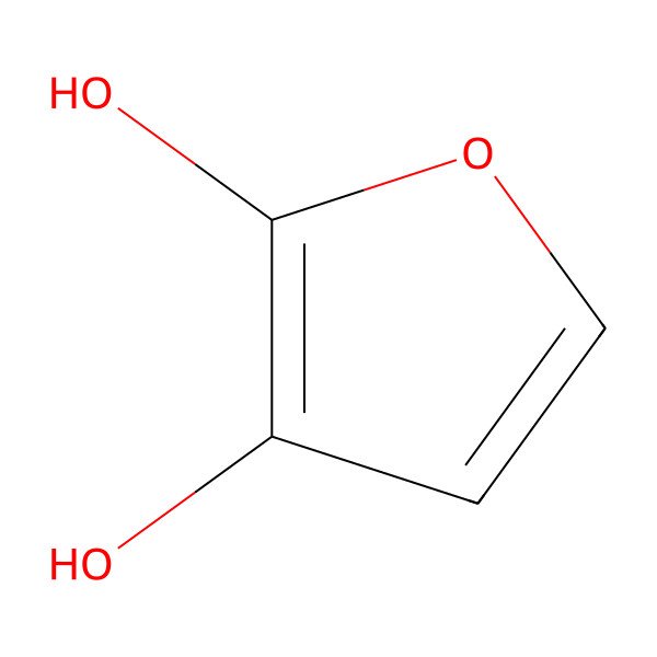 2D Structure of Furan-2,3-diol
