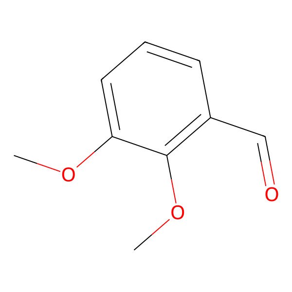 2D Structure of 2,3-Dimethoxybenzaldehyde