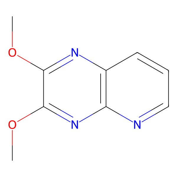 2D Structure of 2,3-Dimethoxypyrido[2,3-b]pyrazine