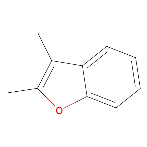 2D Structure of 2,3-Dimethylbenzofuran