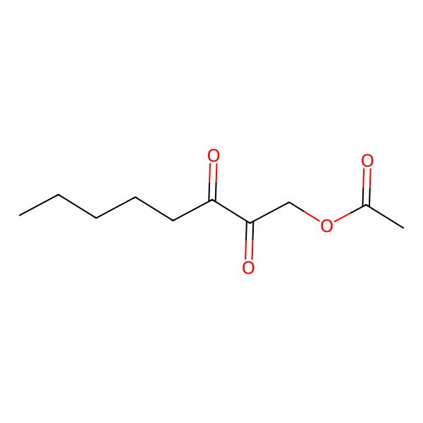 2D Structure of 2,3-Dioxooctyl acetate