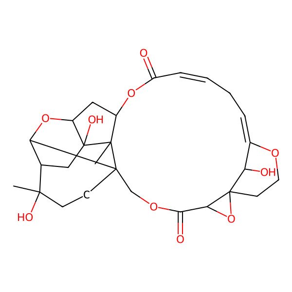 2D Structure of 2',3'-Epoxymyrothecine A