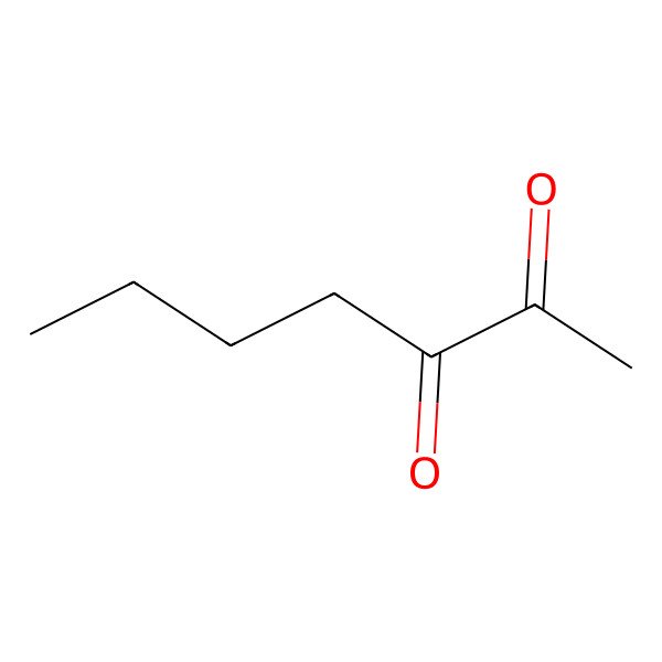 2D Structure of 2,3-Heptanedione