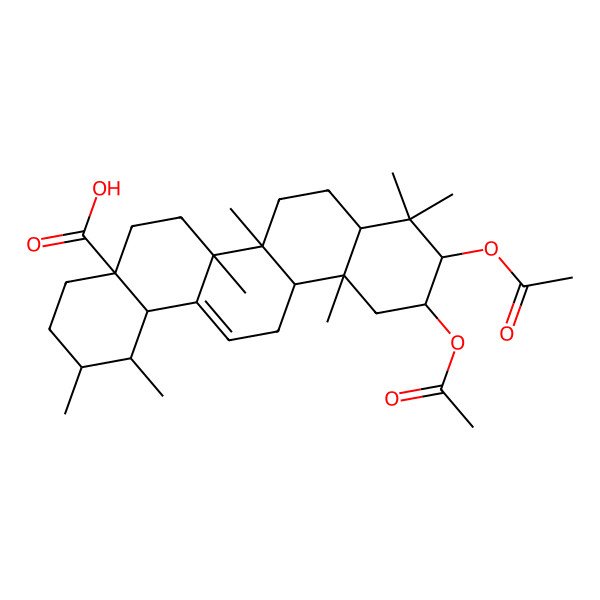 2D Structure of 2,3-o-Diacetylcorosolic acid