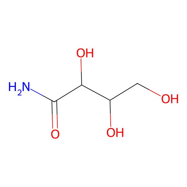 2D Structure of 2,3,4-Trihydroxybutanamide
