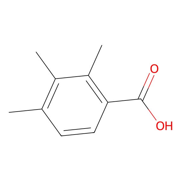 2D Structure of 2,3,4-Trimethylbenzoic acid