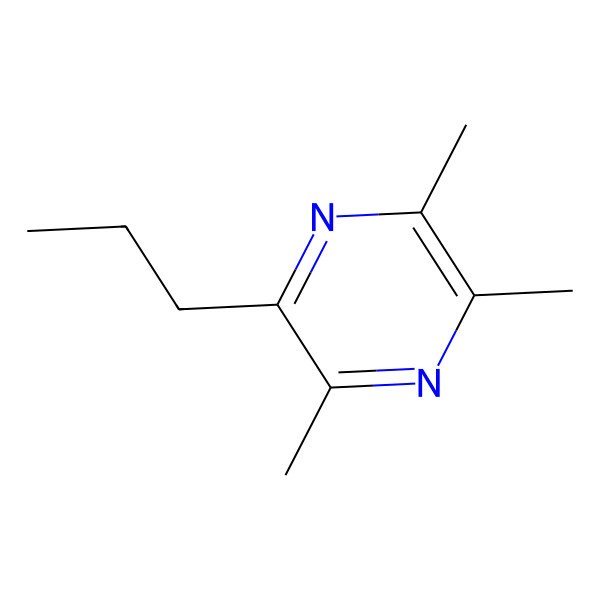 2D Structure of 2,3,5-Trimethyl-6-propylpyrazine