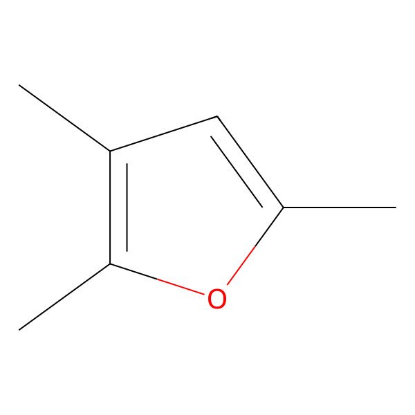 2D Structure of 2,3,5-Trimethylfuran