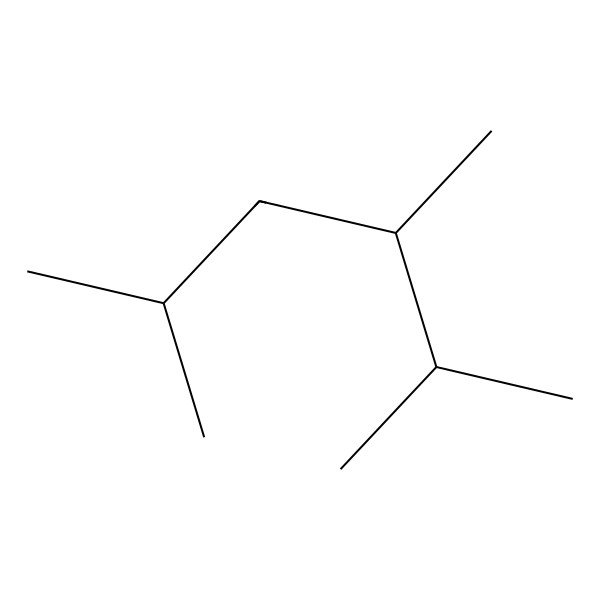 2D Structure of 2,3,5-Trimethylhexane