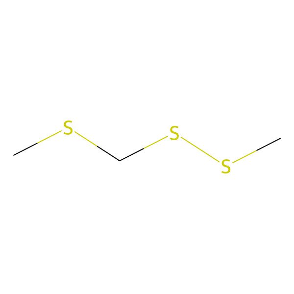 2D Structure of 2,3,5-Trithiahexane