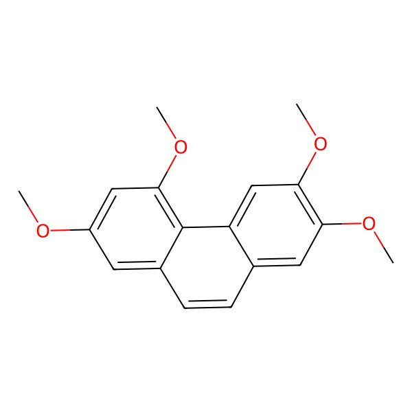 2D Structure of 2,3,5,7-Tetramethoxyphenanthrene 2D Structure of 2,3,5,7-Tetramethoxyphenanthrene
