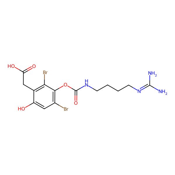 2D Structure of Clavatadine A