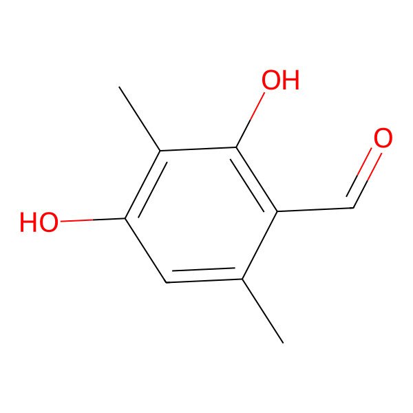 2D Structure of 3-Methylorcylaldehyde