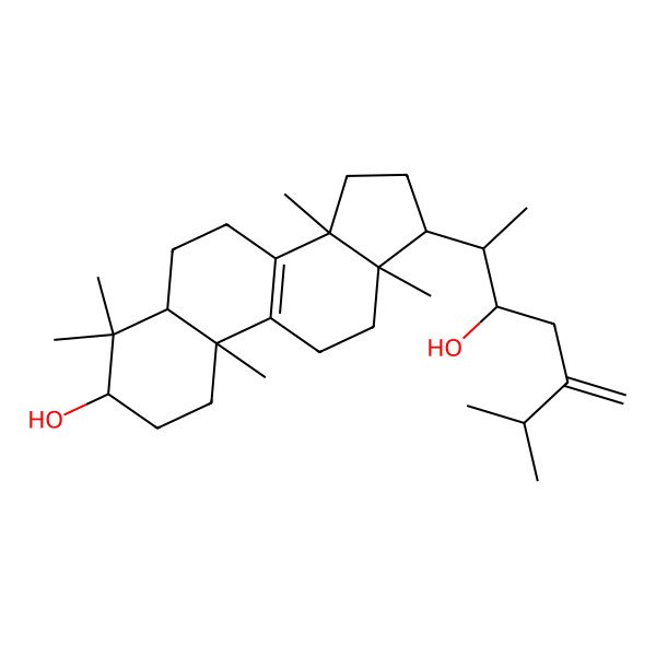 2D Structure of 24-Methylenelanost-8-ene-3beta,22-diol
