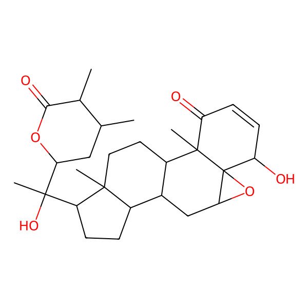 2D Structure of 24,25-dihydrowithanolide D