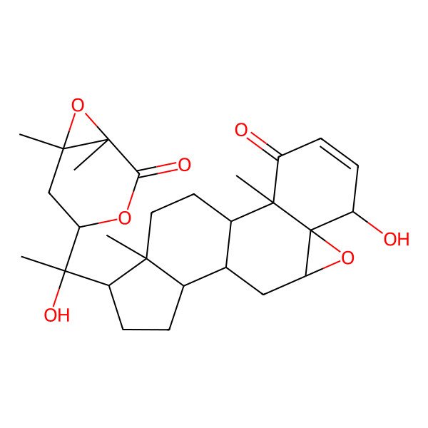 2D Structure of 24,25-Epoxywithanolide D