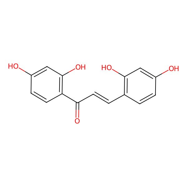 2D Structure of 2',4,4',6-Tetrahydroxychalcone 2D Structure of 2',4,4',6-Tetrahydroxychalcone